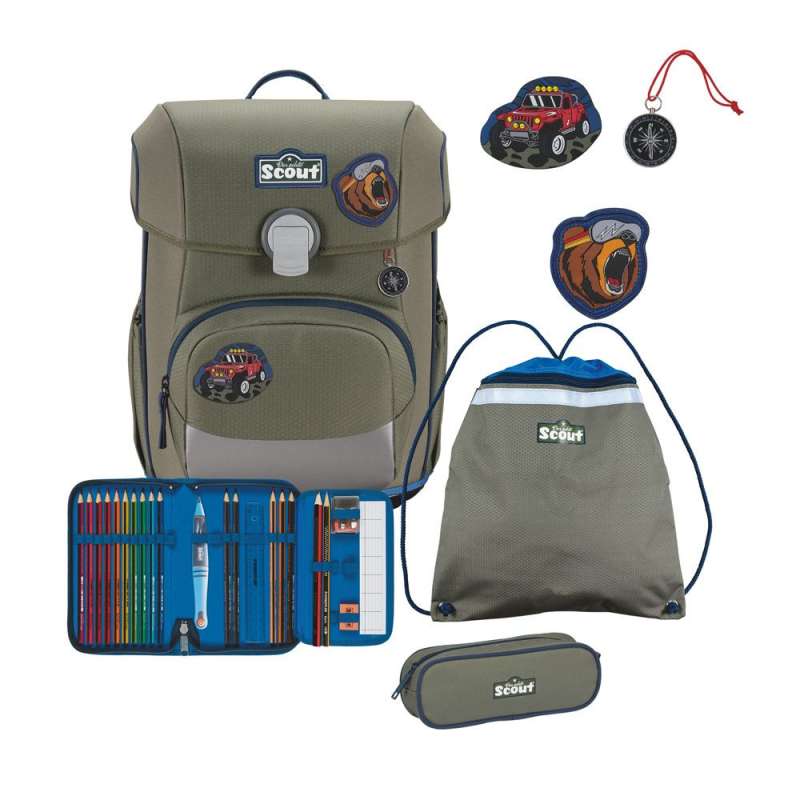 SCOUT Schulranzen Set Neo Adventure Set