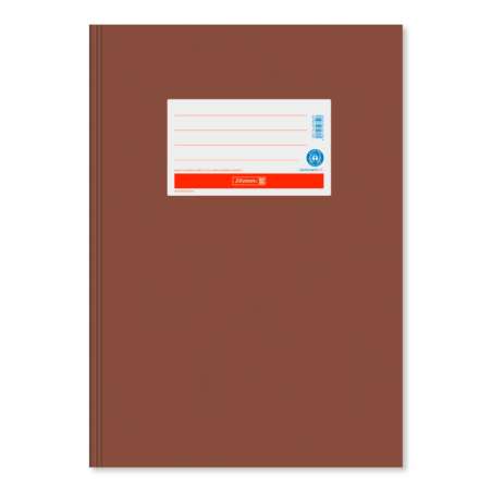 BRUNNEN Heftumschlag Heftschoner Papier A5 + A4 braun