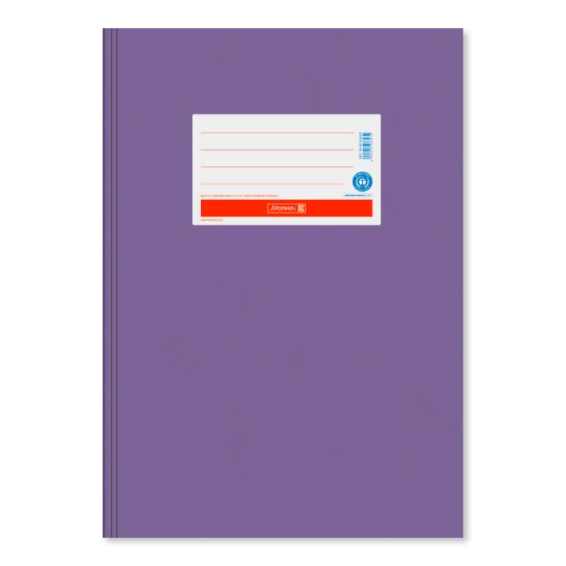 BRUNNEN Heftumschlag Heftschoner Papier A5 + A4 lila