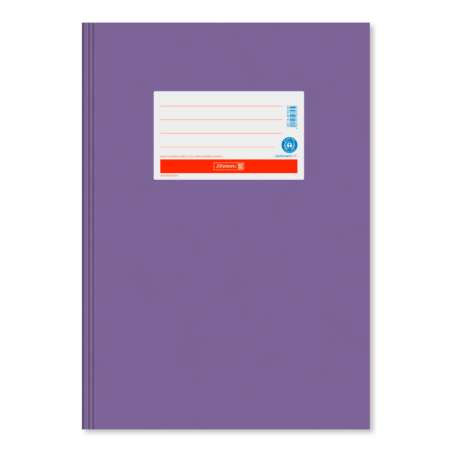 BRUNNEN Heftumschlag Heftschoner Papier A5 + A4 lila