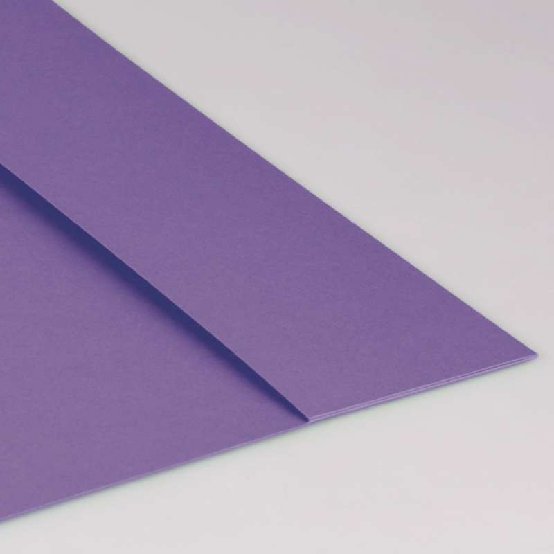 BRUNNEN Heftumschlag Heftschoner Innen Papier A5 + A4 lila