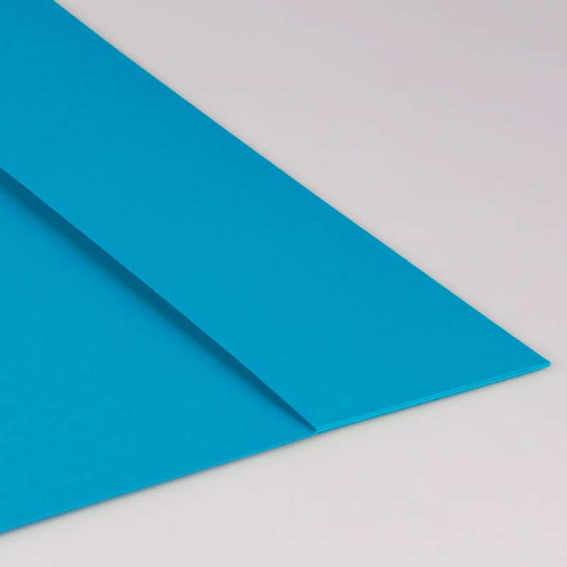 BRUNNEN Heftumschlag Heftschoner Innen Papier A5 + A4 hellblau