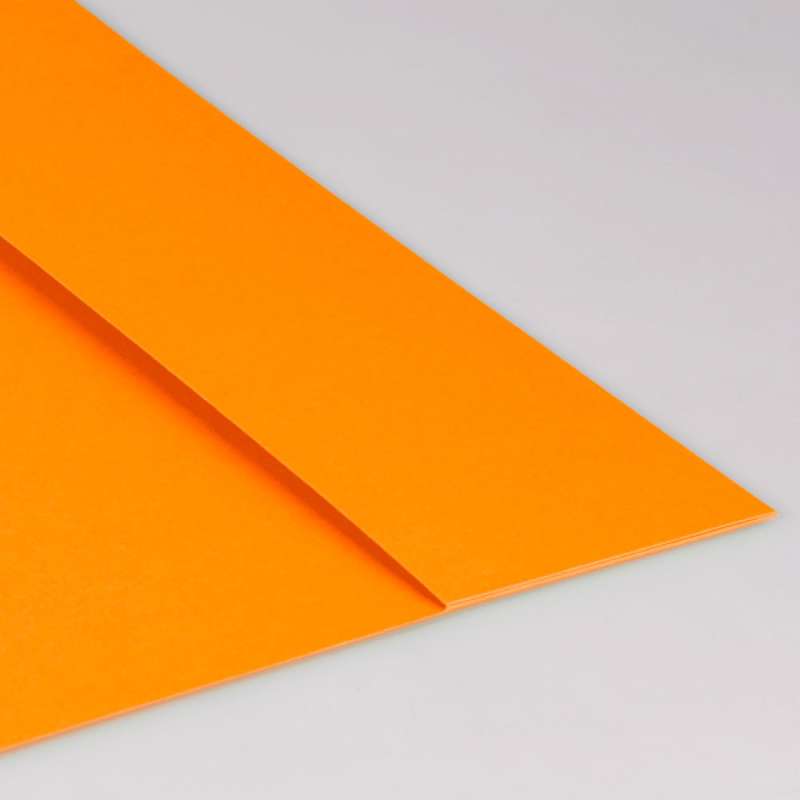 BRUNNEN Heftumschlag Heftschoner Innen Papier A5 + A4 orange