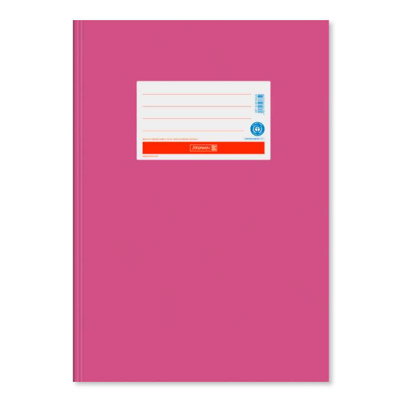 BRUNNEN Heftumschlag Heftschoner Papier A5 + A4 pink