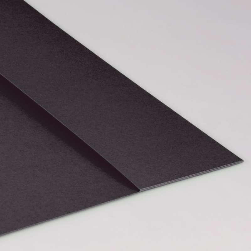 BRUNNEN Heftumschlag Heftschoner Innen Papier A5 + A4 schwarz