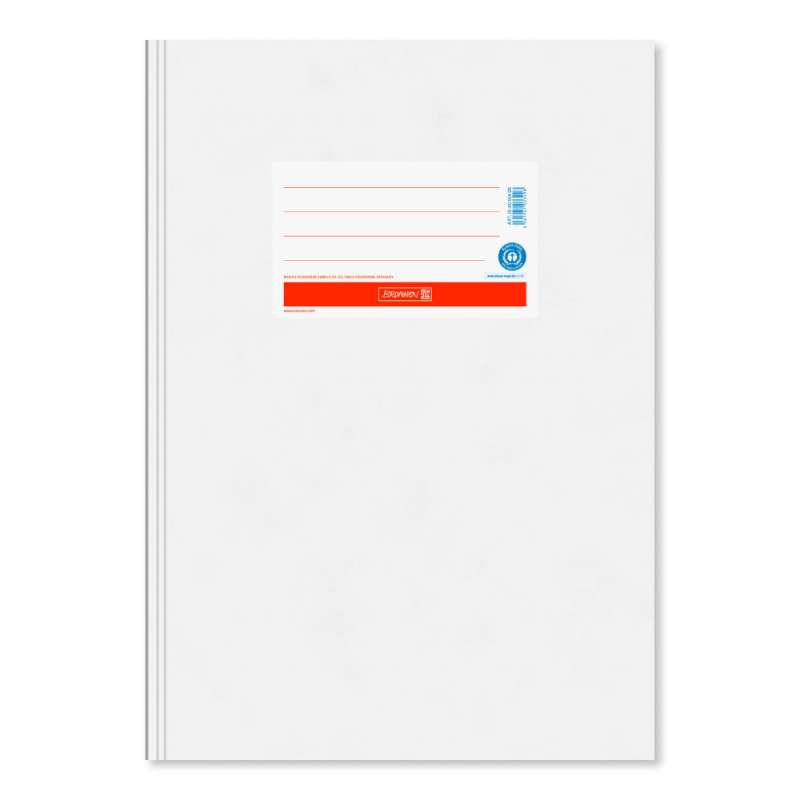 BRUNNEN Heftumschlag Heftschoner Papier A5 + A4 weiß
