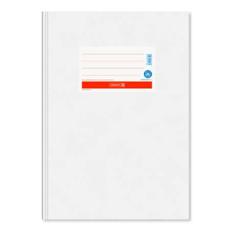 BRUNNEN Heftumschlag Heftschoner Papier A5 + A4 weiß