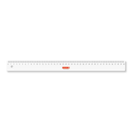 BRUNNEN Lineal glasklar 20cm