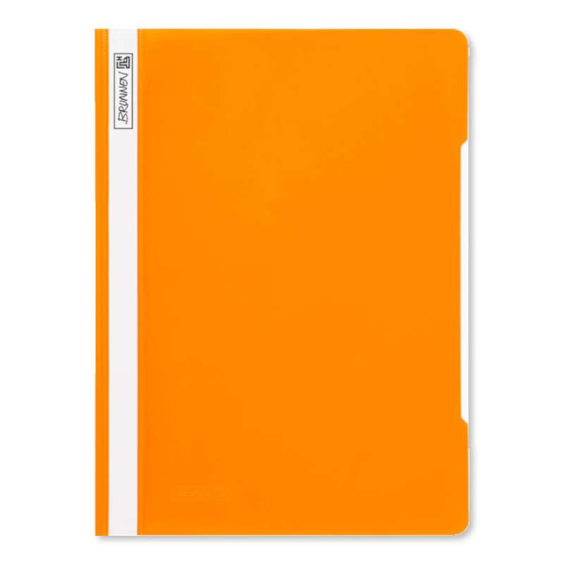 BRUNNEN Schnellhefter Folie für A4 orange