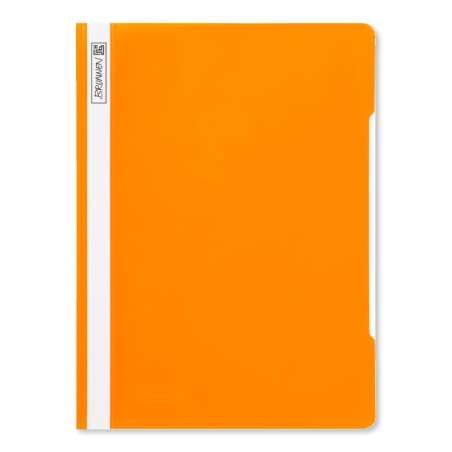 BRUNNEN Schnellhefter Folie für A4 orange
