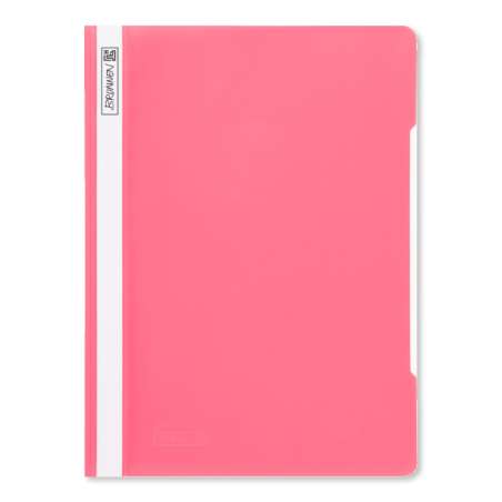 BRUNNEN Schnellhefter Folie für A4 pink