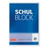 BRUNNEN Schulblock Rand gelocht A4 Lineatur 25 liniert