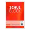 BRUNNEN Schulblock Rand gelocht A4 Lineatur 26 kariert