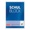 BRUNNEN Schulblock Rand gelocht A4 Lineatur 27 liniert