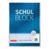 BRUNNEN Schulblock Premium Rand gelocht 90g/qm A4 Lineatur 25