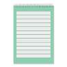 BRUNNEN Schulblock 80g/qm gelocht A5 40 Blatt Lineatur 2 Blattansicht