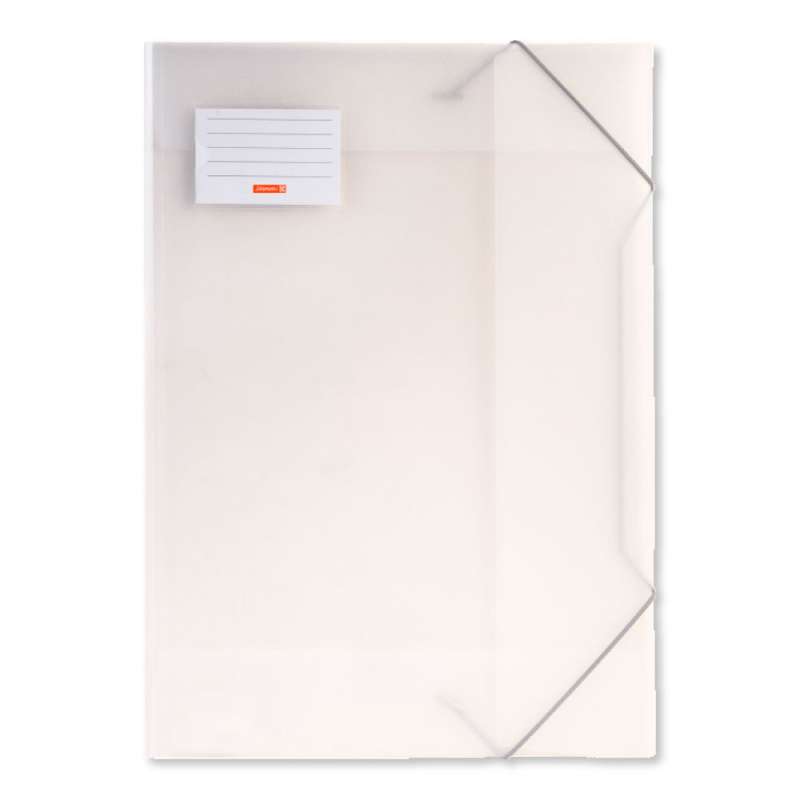 BRUNNEN Sammelmappe FACT! 3 Klappen translucente PP-Folie A3 artic