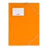 BRUNNEN Sammelmappe FACT! 3 Klappen translucente PP-Folie A4 orange