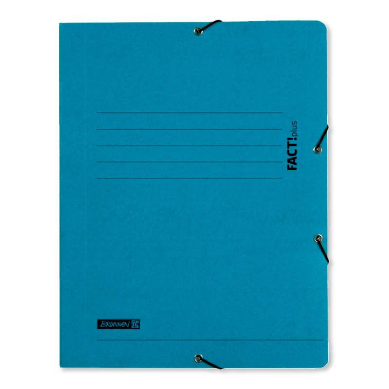 BRUNNEN Sammelmappe FACT!plus Pappe A4 blau
