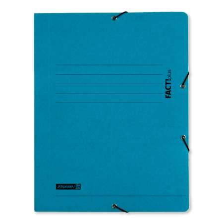 BRUNNEN Sammelmappe FACT!plus Pappe A4 blau