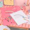 BRUNNEN Sammelmappe FACT! translucente PP-Folie A4 magic rainbow pink mood 2