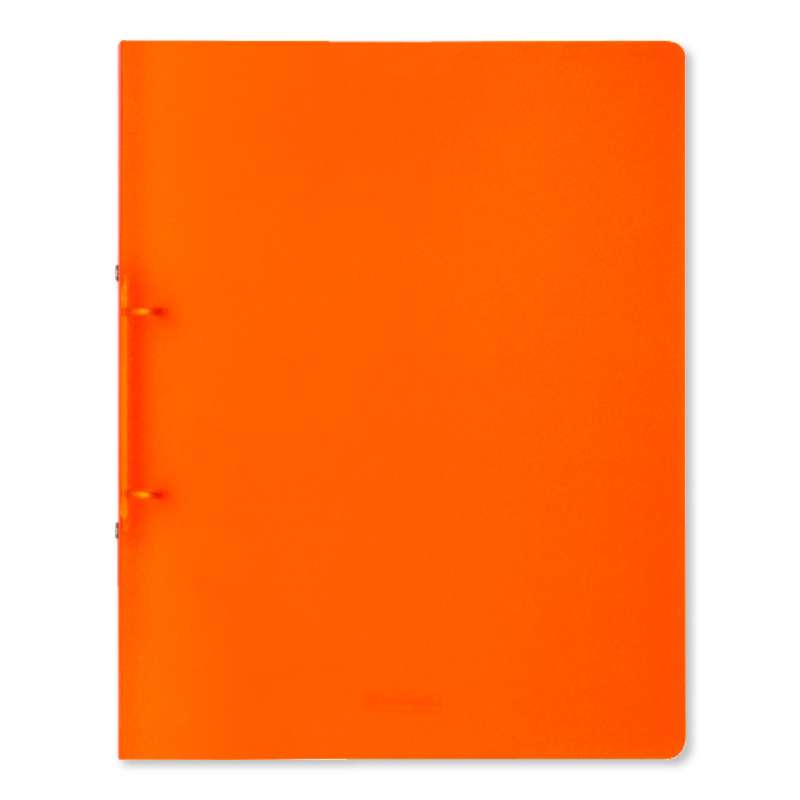 BRUNNEN Ringbuch FACT!pp Folie A4 - 2 Ringe 1,6cm orange