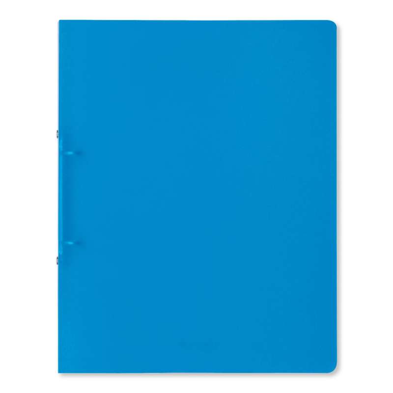 BRUNNEN Ringbuch FACT!pp Folie A4 - 2 Ringe 2,5cm azur