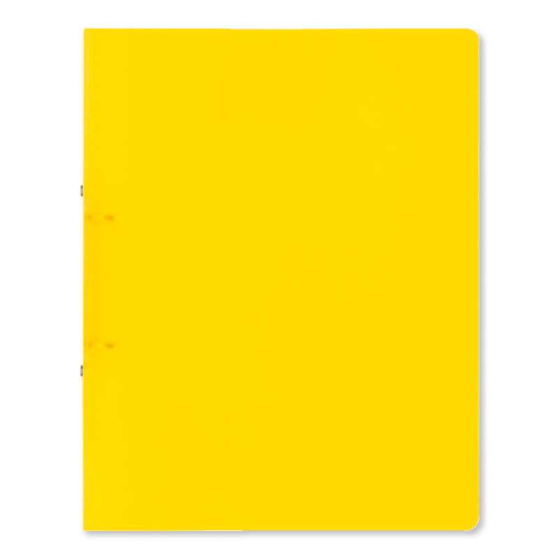 BRUNNEN Ringbuch FACT!pp Folie A4 - 2 Ringe 2,5cm gelb