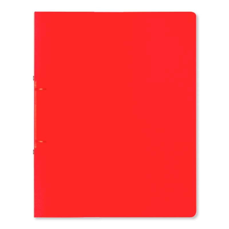 BRUNNEN Ringbuch FACT!pp Folie A4 - 2 Ringe 2,5cm rot