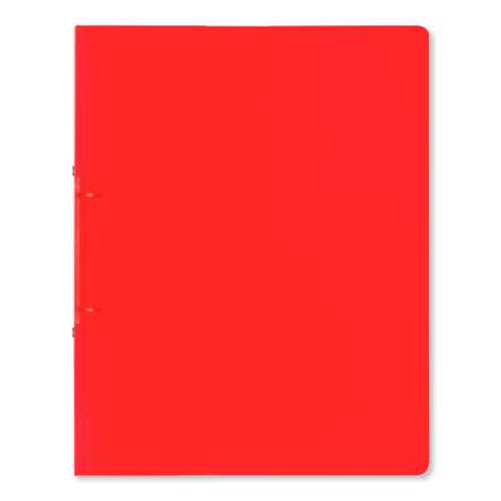 BRUNNEN Ringbuch FACT!pp Folie A4 - 2 Ringe 2,5cm rot