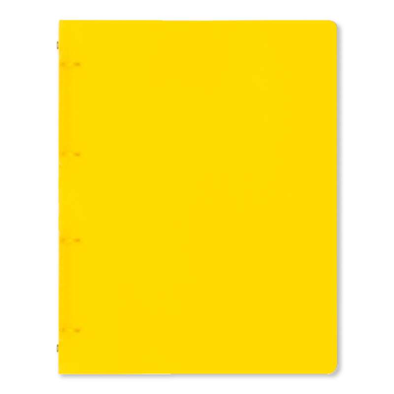 BRUNNEN Ringbuch FACT!pp Folie A4 - 4 Ringe 1,6cm gelb
