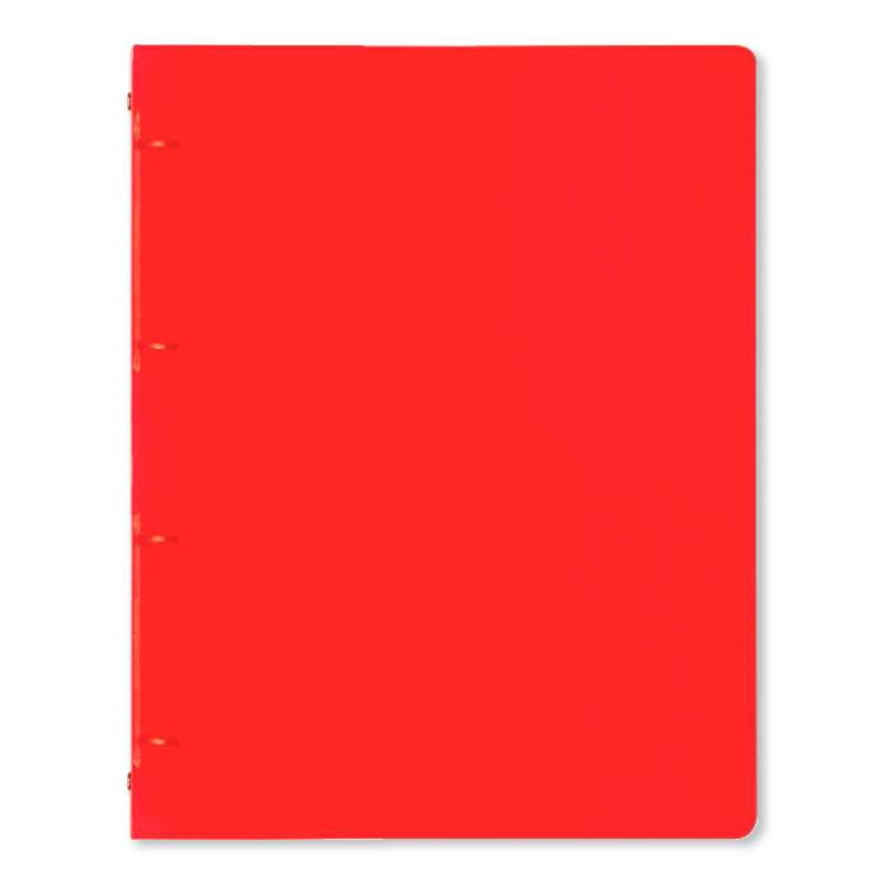 BRUNNEN Ringbuch FACT!pp Folie A4 - 4 Ringe 1,6cm rot