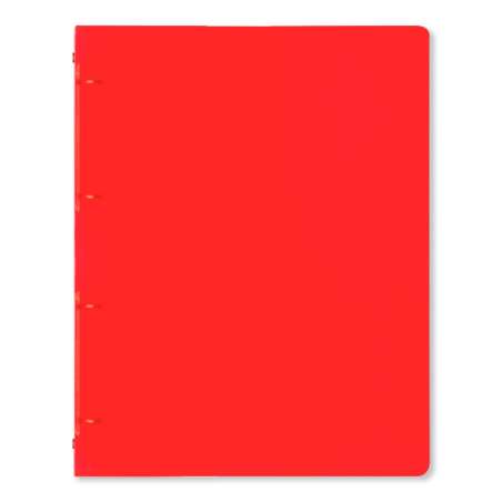 BRUNNEN Ringbuch FACT!pp Folie A4 - 4 Ringe 1,6cm rot