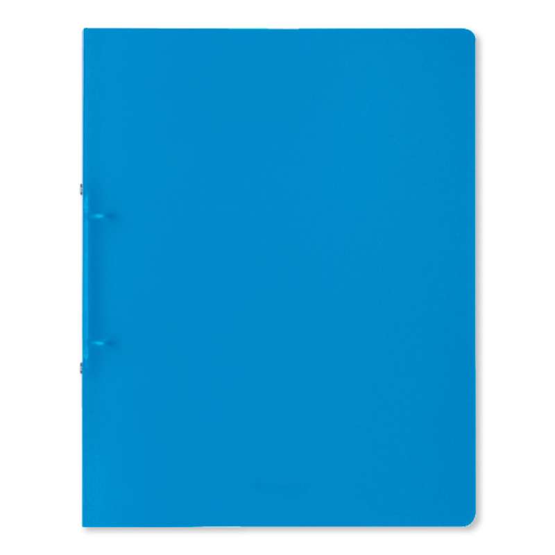 BRUNNEN Ringbuch FACT!pp Folie A4 - 2 Ringe 1,6cm azur
