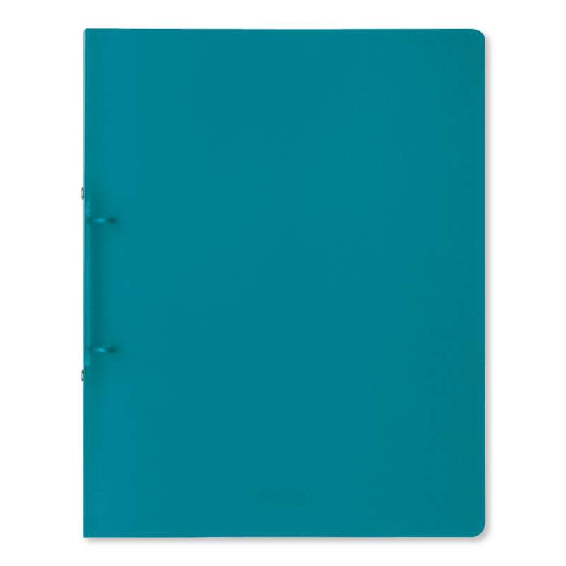 BRUNNEN Ringbuch FACT!pp Folie A4 - 2 Ringe 1,6cm türkis
