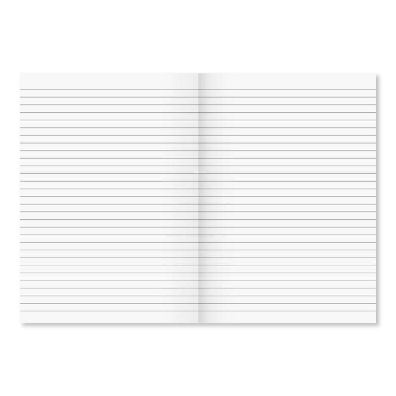 BRUNNEN Schulheft FSC A4 -32 Blatt Lineatur 21 Innenansicht