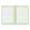 BRUNNEN Schulheft Recycling A5 - 16 Blatt Lineatur 1 Innenansicht