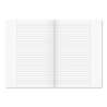 BRUNNEN Schulheft Recycling A4 - 16 Blatt Lineatur 25 Innenansicht