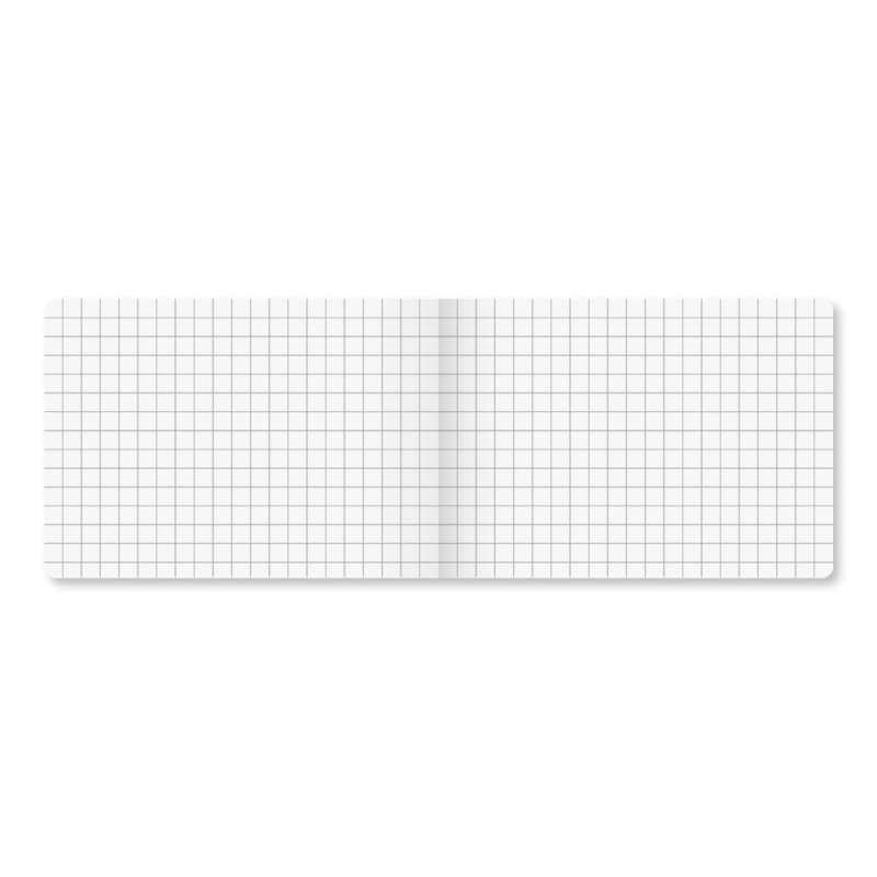 BRUNNEN Rechenheft A5 quer - 16 Blatt Innenansicht
