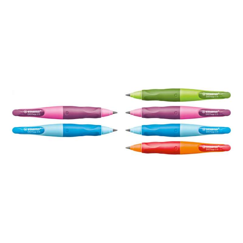 STABILO ergonomischer Druckbleistift EASYergo 3.15  Überischt alle Farben Links- & Rechtshänder