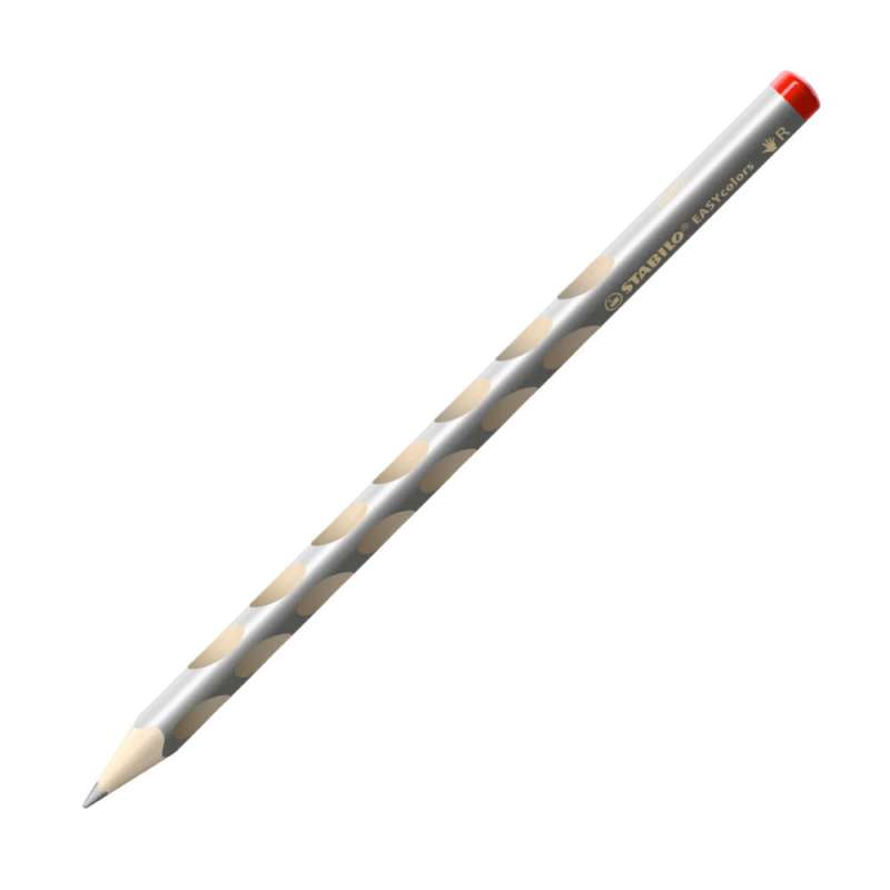STABILO ergonomische Buntstifte EASYcolors Rechtshänder silber