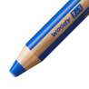 STABILO Buntstift, Wasserfarbe & Wachsmalkreide woody 3 in 1 Einzelstift ultramarineblau Mine