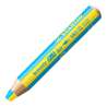 STABILO Buntstifte/Wachsmalstifte woody 3 in 1 duo Einzelstift gelb/cyanblau