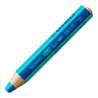 STABILO Buntstifte/Wachsmalstifte woody 3 in 1 duo Einzelstift ultramarinblau/türkis