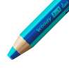 STABILO Buntstifte/Wachsmalstifte woody 3 in 1 duo Einzelstift ultramarinblau/türkis Mine