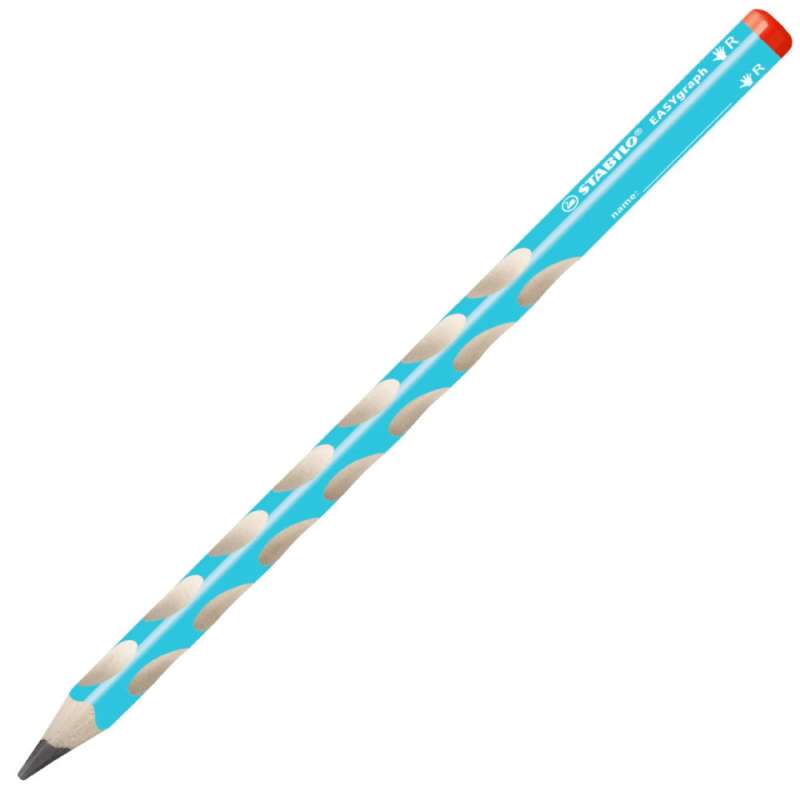 STABILO ergonomischer Bleistift EASYgraph rechtshändig blau