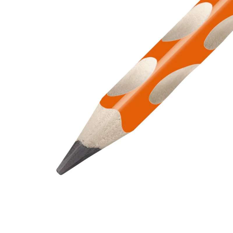 STABILO ergonomischer Bleistift EASYgraph rechtshändig orange Mine