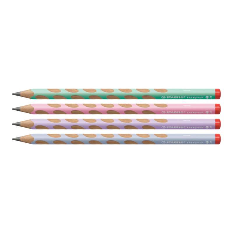 STABILO ergonomischer Bleistift EASYgraph pastell Übersicht alle Farben