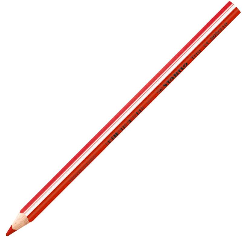 STABILO Buntstift Trio dick Einzelstift STABILOrot