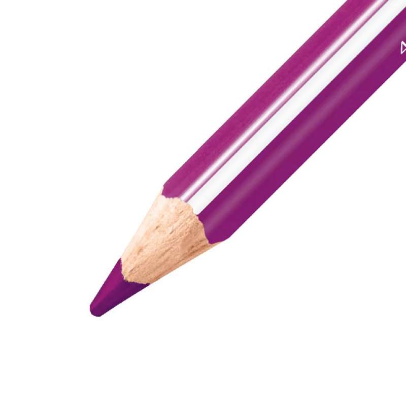 STABILO Buntstift Trio dick Einzelstift rotviolett Mine